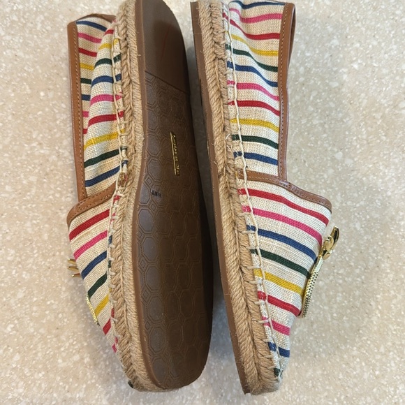 Louise et Cie Pineapple Striped Espadrille Womens Sz 6.5 - Picture 4 of 7
